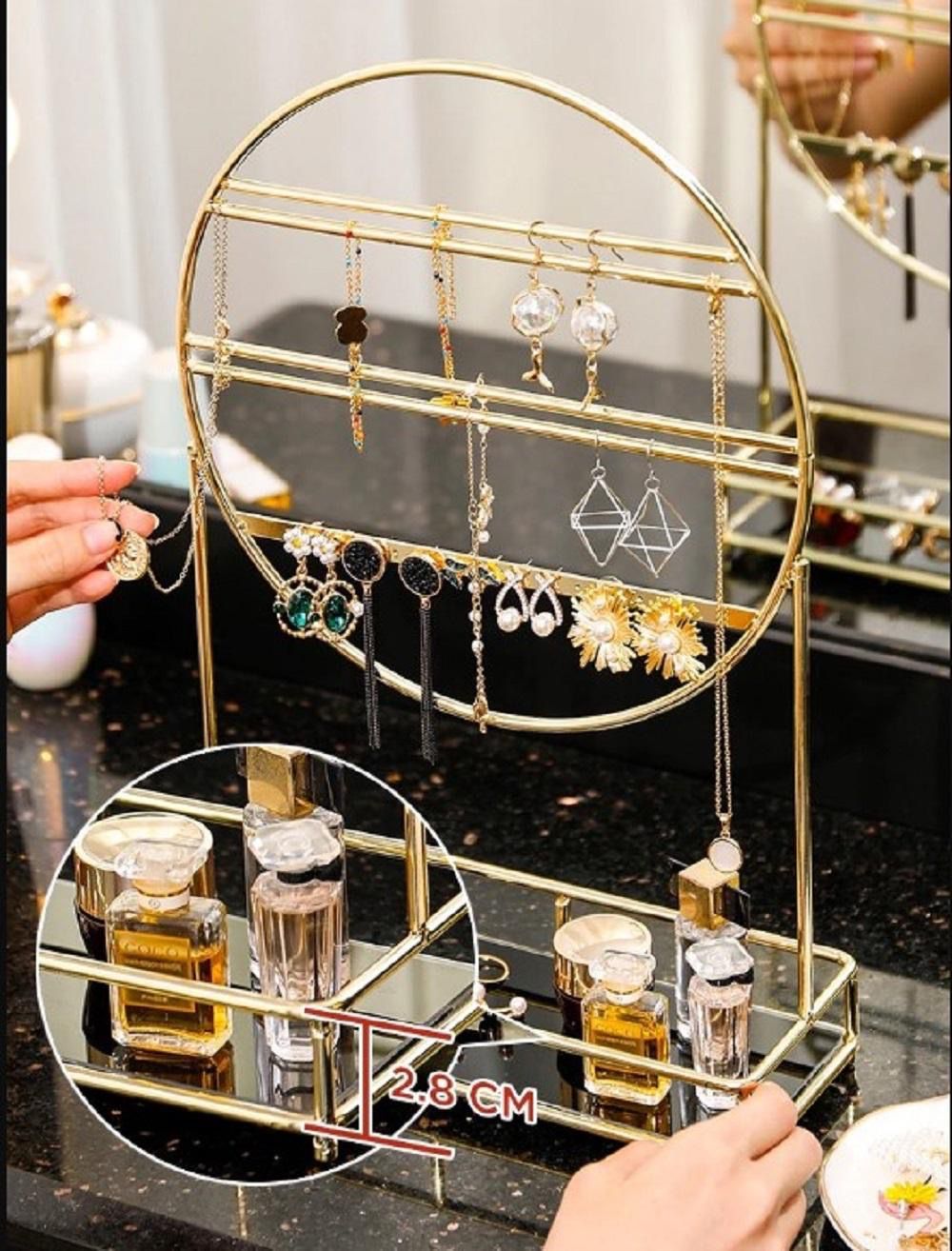 Storage solution for Organized Makeup Organizer