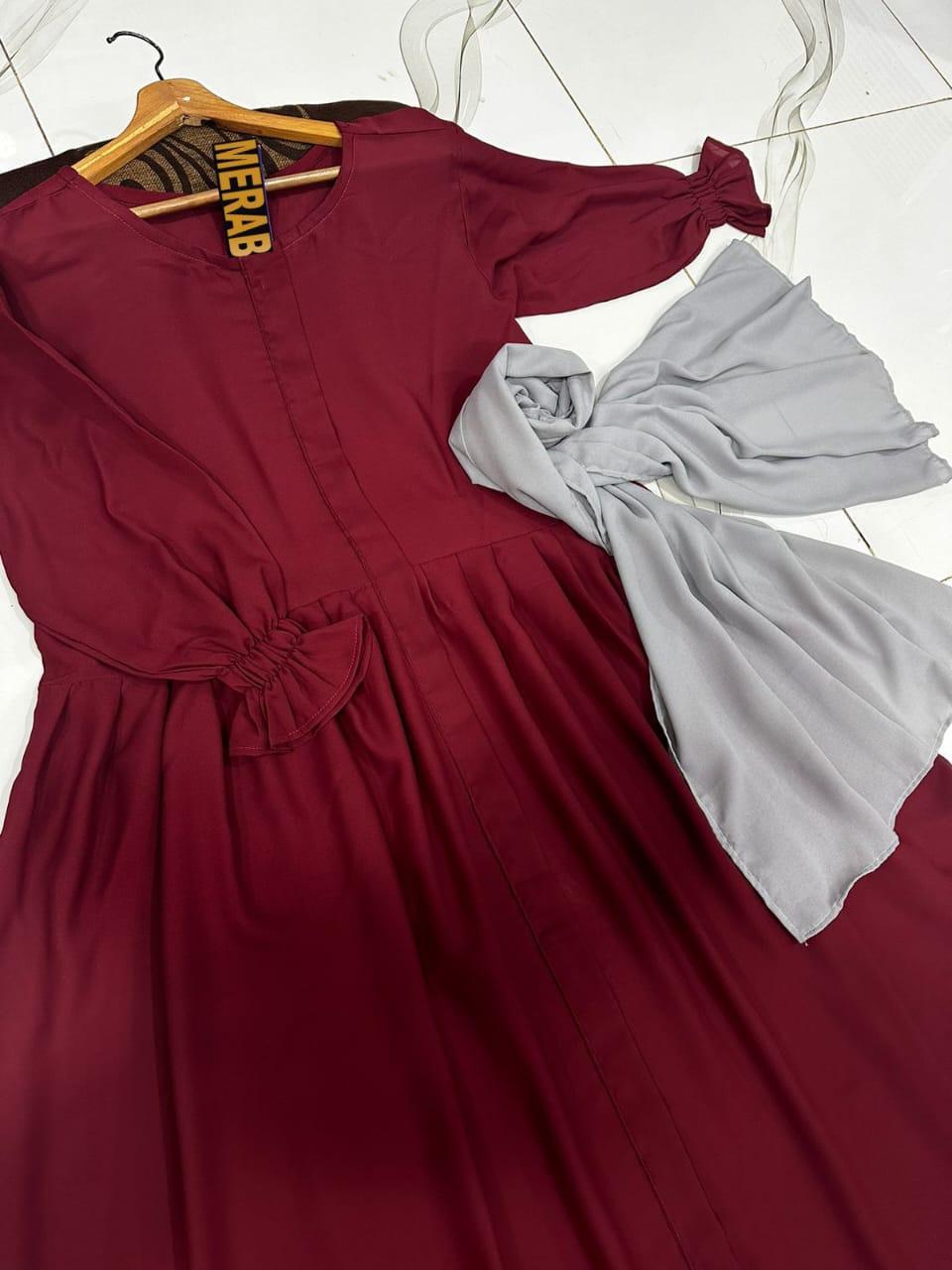 Georgette Texture Full Abaya